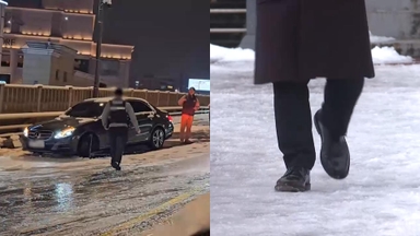 미끄러지고 부딪히고…폭설 퇴근 이어 빙판 출근