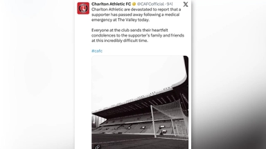 '양민혁 선발' 포츠머스 경기, 응급 상황으로 취소…관중 사망