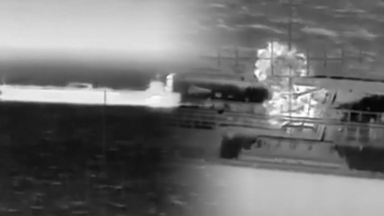 우크라이나, 지중해서 러시아 유조선 드론 공습