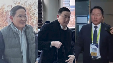 재계 총수들 방중사절단 출국…"좋은 성장 실마리 찾겠다"