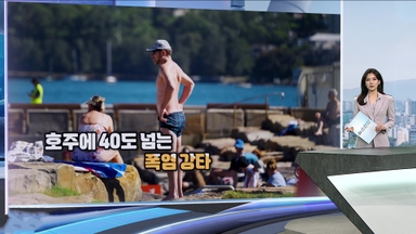 [현장한컷] 호주에 40도 넘는  폭염 강타…"덥다 더워"  '풍덩' 바다로