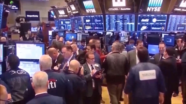 뉴욕증시 약세 마감…금융주 위주로 매도 우위