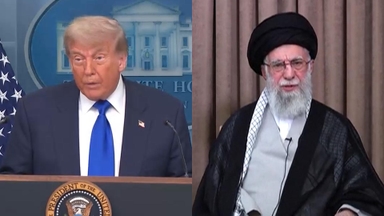 트럼프, 하메네이 비판하며 '정권 교체' 직접 거론