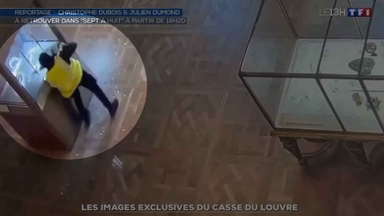 경비원들 머뭇거렸다…루브르 절도현장 CCTV 공개