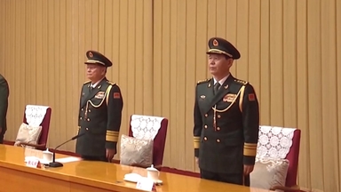 중국군 최고위직 장유샤 등 2명 "기율위반 조사"