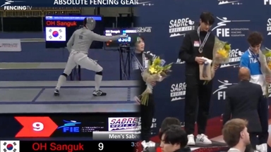 펜싱 오상욱, 국가대표 복귀 후 첫 국제 무대 '2관왕'