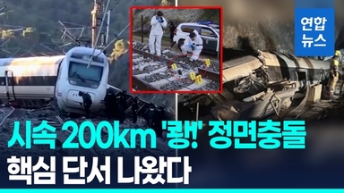 [영상] "충돌순간 위로 솟구쳐"…'160여명 사상' 고속열차 참사, 원인은