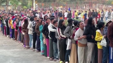 미얀마, '가짜 선거' 논란에도 총선 투표 진행..."군사 정권 요식 행위"