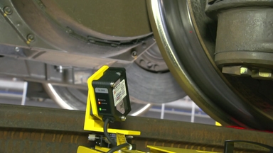 열차 바퀴 자동 점검 기술로 철도 사고 예방한다