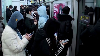 시내버스 파업 이틀째 본격 퇴근길 시작...이 시각 신도림역