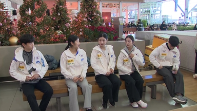 "실전 감각·자신감 두 마리 토끼 잡는다"...피겨 대표팀 출국