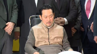 [현장영상+] 장동혁, 병원 긴급이송 "더 큰 싸움 위해 단식 오늘로 중단"