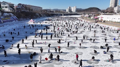 "추위보다 손맛"...전국 겨울 축제장 '북적'