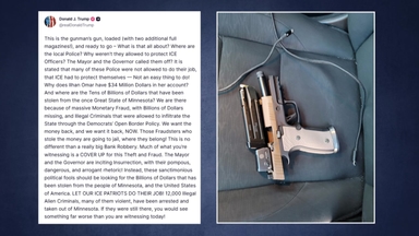 미네소타에서 이민당국 총격으로 남성 또 숨져...트럼프 '정당방위' 강조