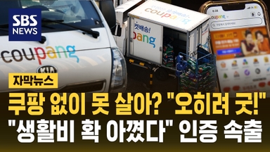 [자막뉴스] 쿠팡 없이 못 살아? "오히려 좋아…생활비 아꼈다" 후기 속출