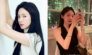 “내 심장” 송혜교·강민경 ‘9살 차이’ 뛰어넘는 우정… 직접 콘서트 인증