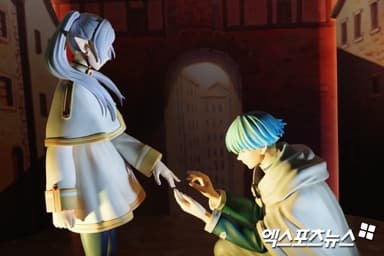  '모험의 끝에서 시작하는 이야기'…'장송의 프리렌' 특별 전시회 [덕지순례]