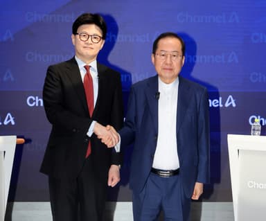 홍준표 "尹·韓 검찰 망친 탓" 한동훈 "'탈영병' 洪 입 다물라"