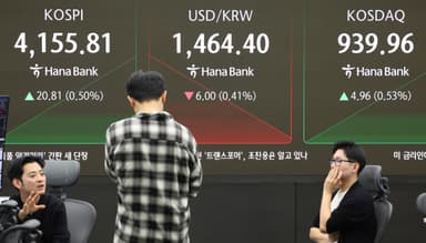 美 금리 인하에···원·달러 환율 1460원 중반대로 하락