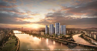 '더블 리버뷰' 입지 단지···울산 태화강 센트럴 아이파크 분양[집슐랭]