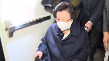 [현장연결] '매관매직 의혹' 이배용 전 국가교육위원장 특검 출석