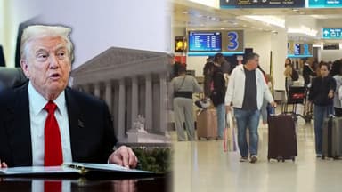 트럼프 "패소시 파괴적 결과"…미, 항공편 10% 감축