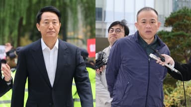 '여론조사 의혹' 오세훈·명태균 특검서 대질조사…초반부터 충돌