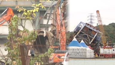 "남은 매몰자 2명"…대형 크레인 동원해 구조 속도