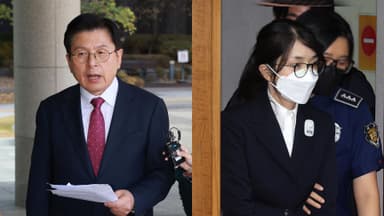 황교안, 자택서 체포…김건희 재판에 '그라프 목걸이' 공개