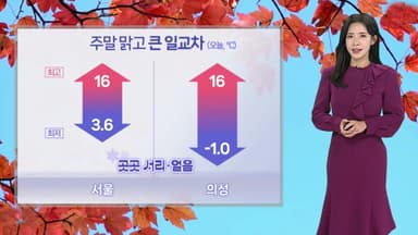 [날씨] 주말 맑고 일교차 커 …다음 주 겨울 추위