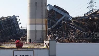 울산화력발전소 붕괴 사고 책임자 9명 입건