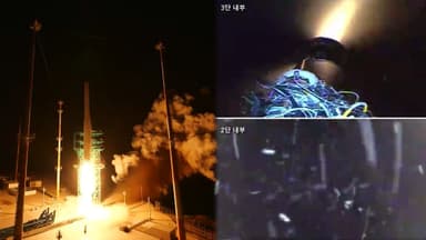 누리호 4차 발사 완벽 성공…위성 모두 교신 완료