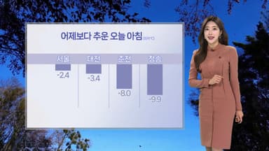[날씨] 어제보다 추운 오늘 아침…동해안 건조특보, 산불 주의