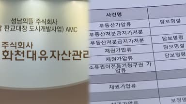 '대장동 재산 가압류 추진' 14건 중 7건 담보 제공 명령