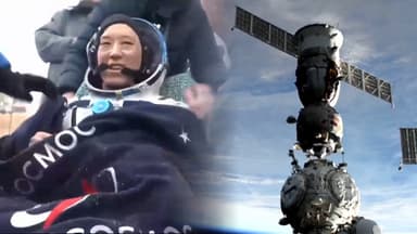 한국계 조니 김, 우주정거장서 8개월만에 귀환