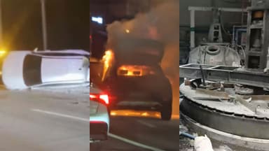 [제보23] 의정부 민락 IC 인근 7중 추돌…인명 피해 없어 外