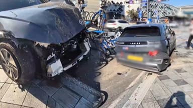 세종청사 인근에서 택시가 인도 돌진…2명 경상