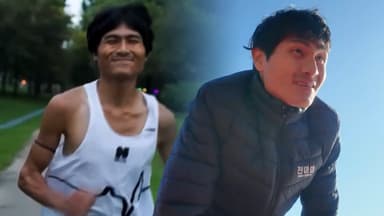 비계공 '낭만 러너' 심진석…"100세까지 뛸래요"