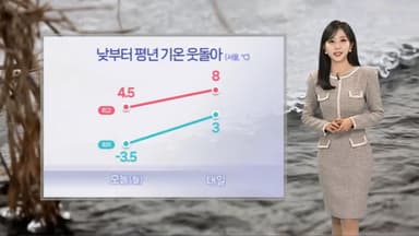 [날씨] 당분간 평년 수준 추위…내일 중부 약한 비·강원 눈