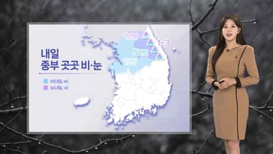 [날씨] 내일 수도권 등 중부 비·눈…남부 아침 안개 주의