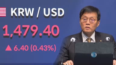 환율 한 때 1,480원대…한은 총재 "물가·양극화 위기"