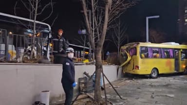 화성 동탄서 마을버스가 학원버스 추돌…3명 경상