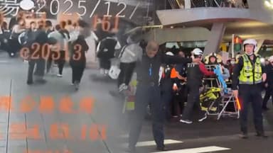 대만 지하철역서 흉기난동…범인 포함 3명 숨져