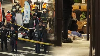 대만 타이베이 흉기난동…범인 포함 13명 사상