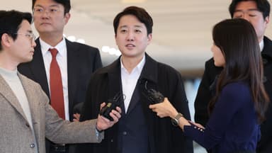 이준석 김건희특검 출석…"尹과 공범 엮기, 무리한 시도"