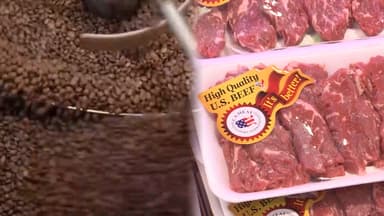 수입물가 비상…5년새 커피 280%·소고기 60%↑