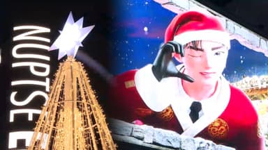 도심 밝히는 강남 미디어 윈터페스타…연말 분위기 물씬