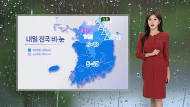 [날씨] 내일~모레 흐리고 전국 비…성탄절 대체로 맑음