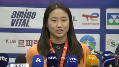 [현장연결] '시즌 11승' 신기록 안세영 금의환향…"좋은 결과로 마무리, 행복했다"