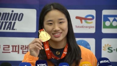 안세영 금의환향…배드민턴대표팀 사상 첫 3종목 석권